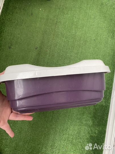 Кошачий лоток б/у