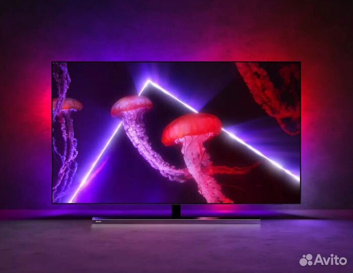 Новый, не включался, Oled-тв Philips 55oled807