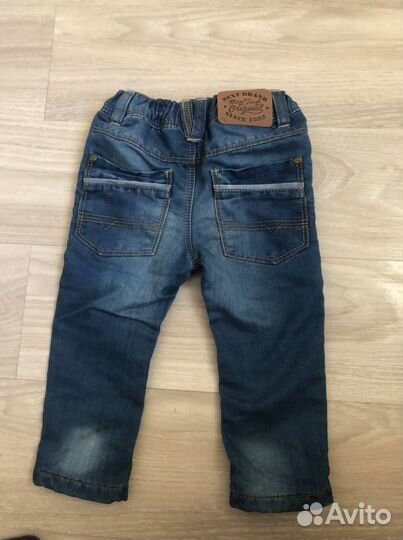 Утепленные джинсы next 9-12
