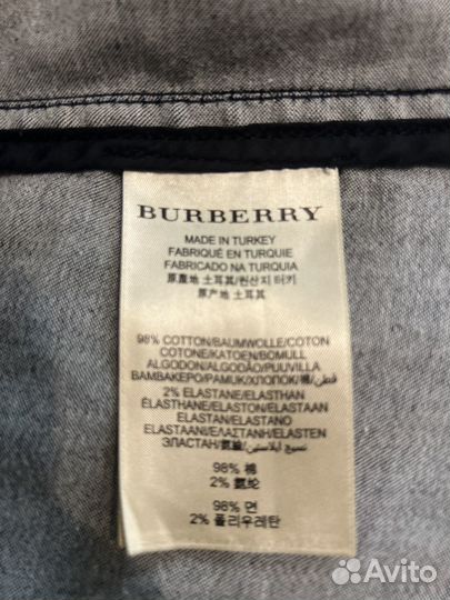 Пиджак джинсовый женский burberry