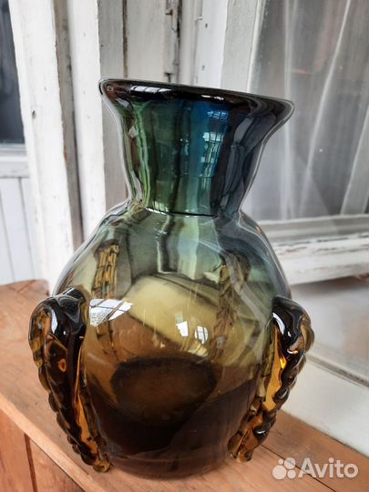 Старинная ваза стекло до 1917г
