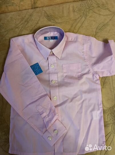 Рубашка классическая для мальчика 5-6-7 лет