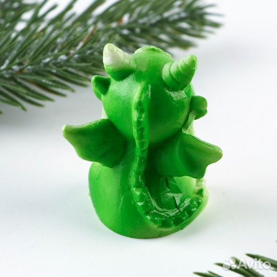 Фигурка полистоун 'Дракон', 4,7 х 5,5 см