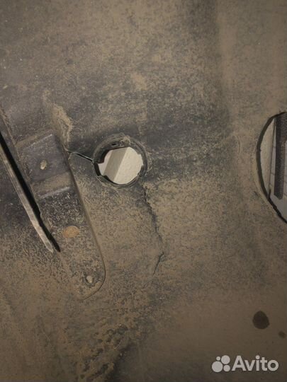 Задний бампер lancer 10