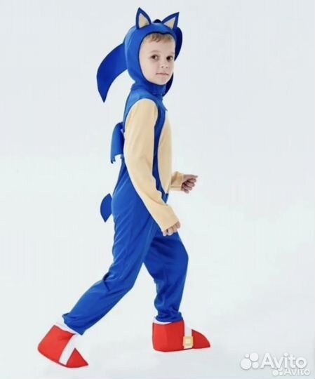 Костюм маскарадный новогодний Соник