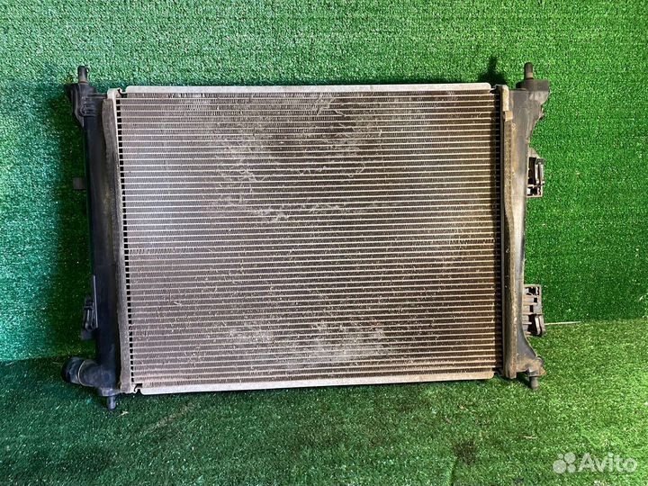 Радиатор охлаждения hyundai solaris 1 kia rio
