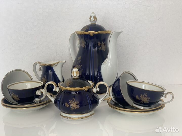 Кофейный сервиз Reichenbach (Рейхенбах) гдр