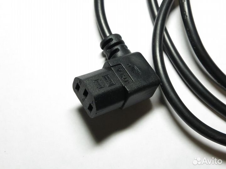 Кабель питания, угловой разъем 1.8м