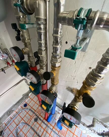 Монтаж системы отопления