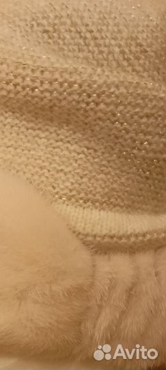 Шапка + платок комплект