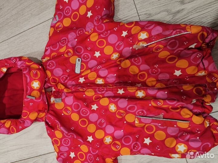 Куртки, ветровки на девочку 4-6 лет