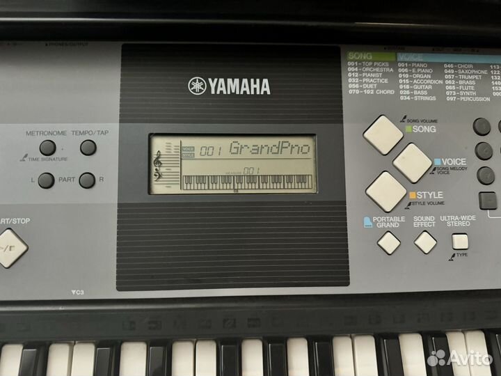 Синтезатор yamaha psr e233