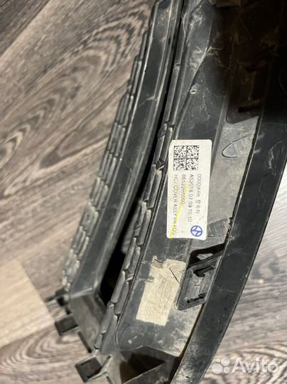 Рамка под птф в бампер Hyundai Solaris 2