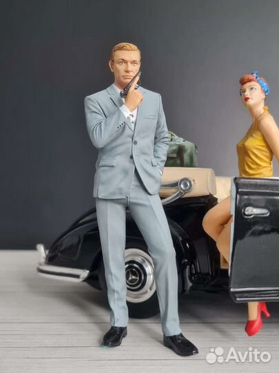 Джеймс Бонд. агент 007, фигурка 1:18