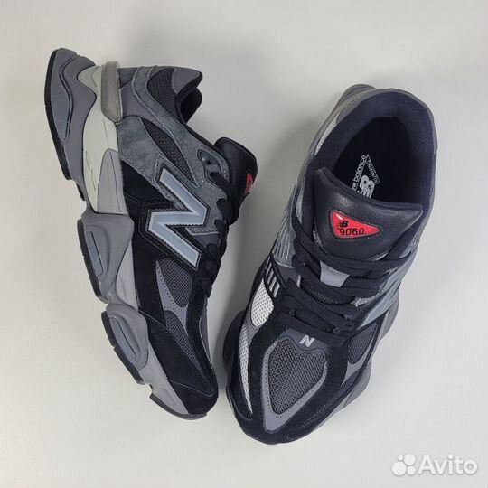 Кроссовки New Balance 9060, натуральная замша