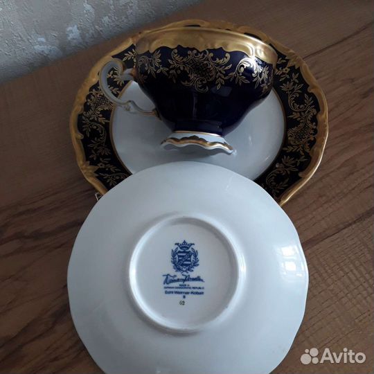 Посуда Weimar Kobalt. ГДР