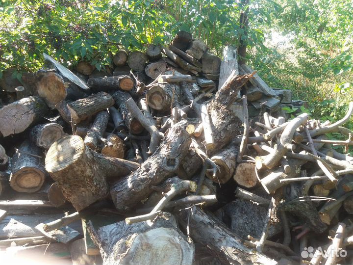 Дрова, мульча, сено, щепки в мешках