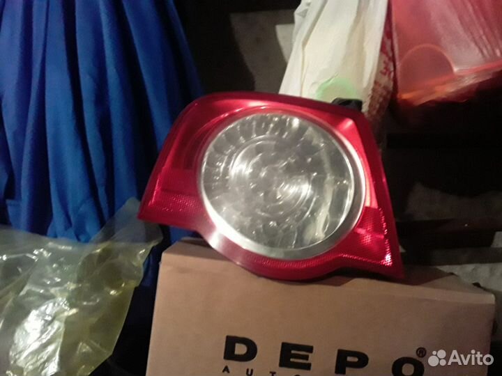 Задние фонари на volkswagen passat b6