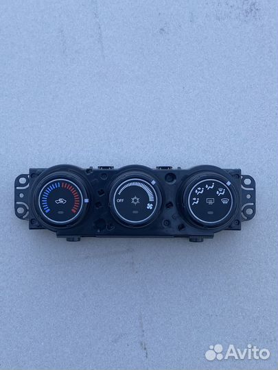 Блок управления печкой Mitsubishi Lancer X