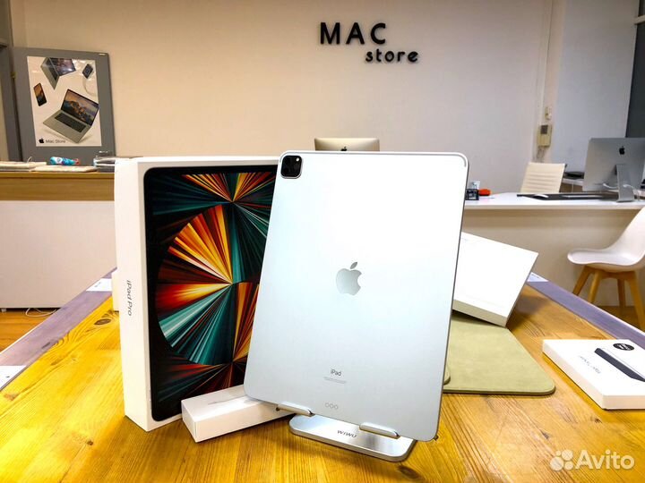 iPad Pro M1 12.9 2021 Wi-fi 256gb Silver art1280