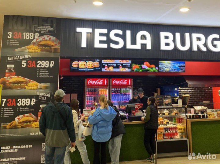 Ресторан быстрого питания (бургерная,общепит,77м²)