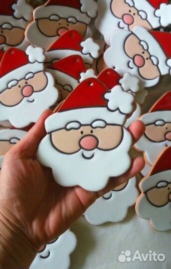 Елочные игрушки на заказ, ручная работа