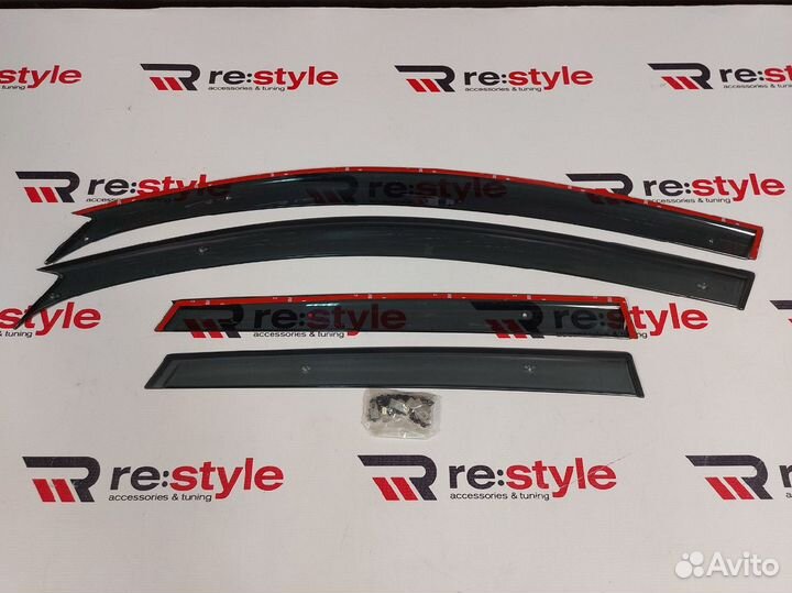 Ветровики Mazda Axela 08-13г U2661