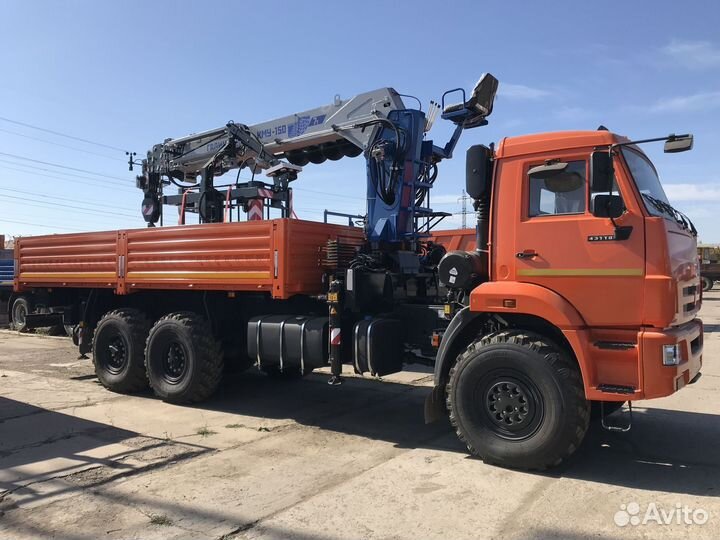 КАМАЗ 43118 с КМУ, 2023