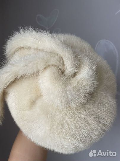 Норковая шапка женская