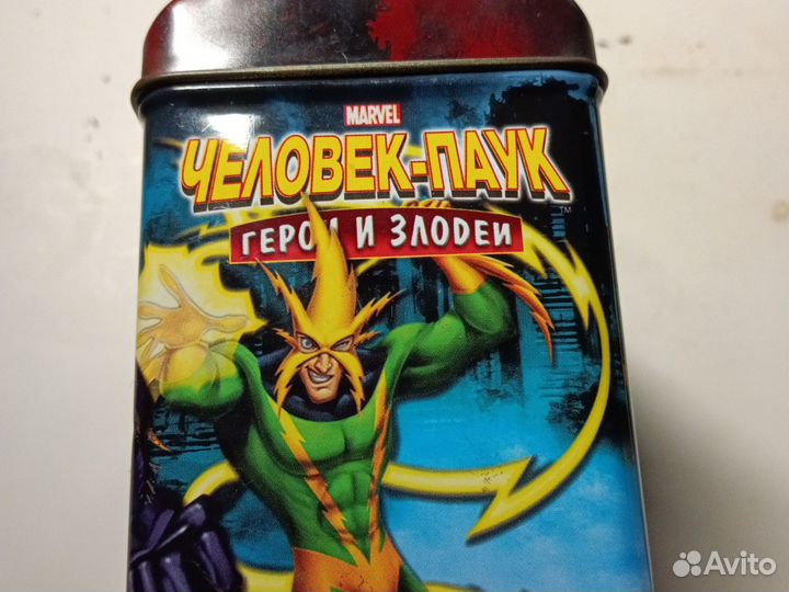 Карточки человека паука + сундучок