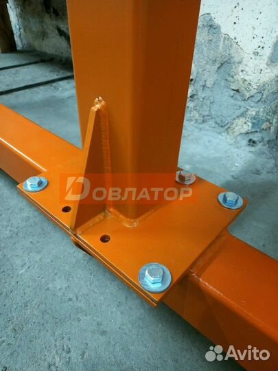 Усиленный козловой кран мпу 1т