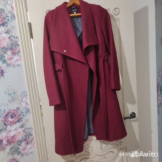 Пальто драповое