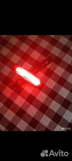 Фонарик красный