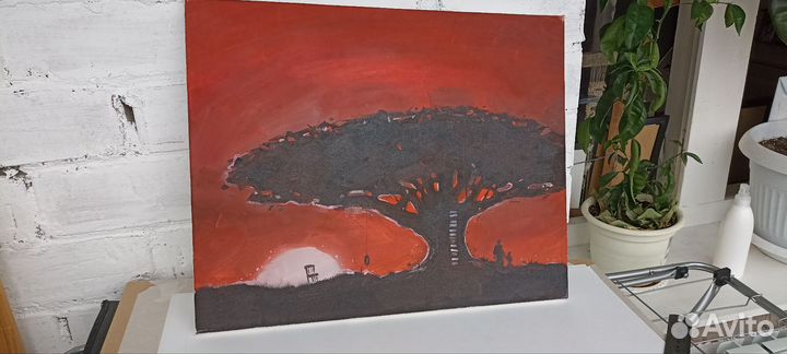 Картина маслом на холсте