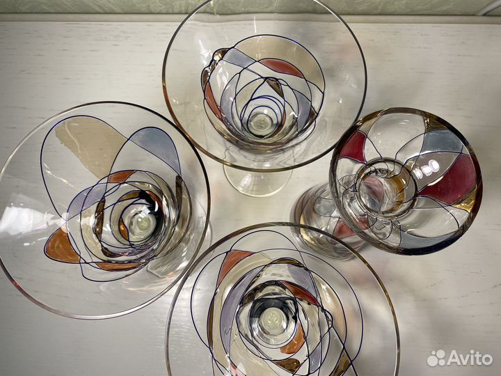 Бокалы ручной работы