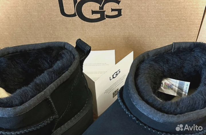 Ugg Ultra Mini Platform Black оригинал