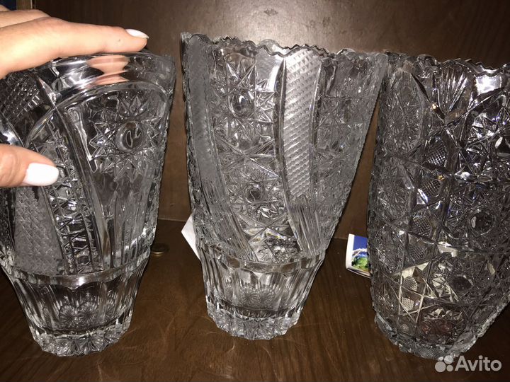 Хрустальная ваза