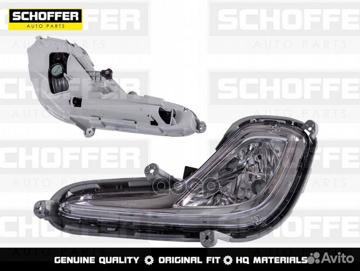 Фара птф левая Hyundai Solaris (I 2010-2014)