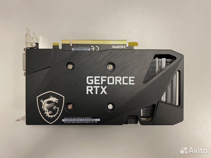 MSI RTX 3050 Ventus 2x 8G