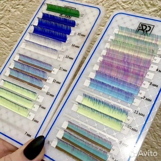 Цветные ресницы для наращивания