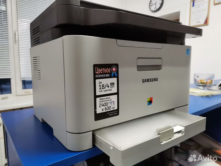 Мфу лазерный цветной Samsung CLX-3305