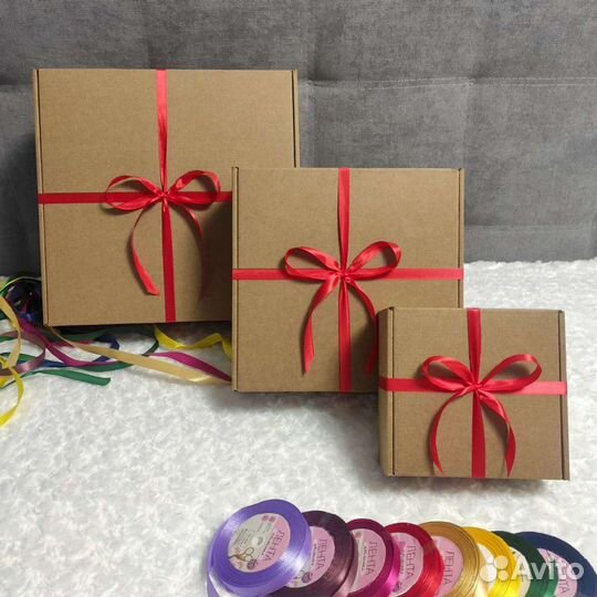 Коробка картонная, подарочная