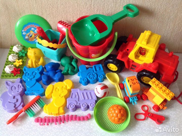 Детские игрушки пакетами