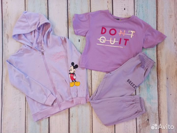 Одежда для девочки пакетом р.134