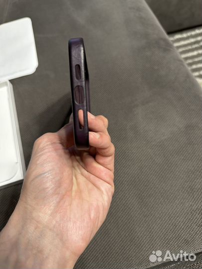 Оригинальный чехол кожа iPhone 13 pro max