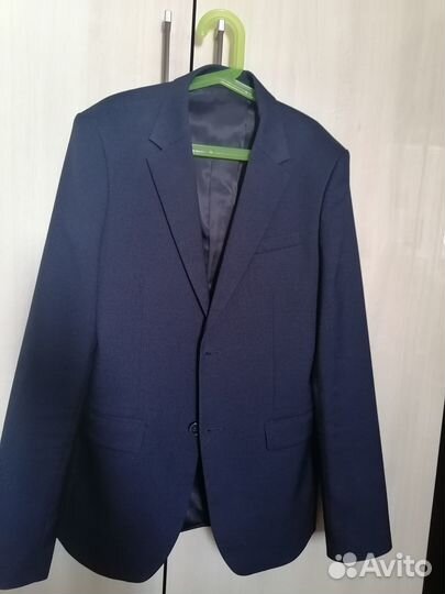 Пиджак школьный для мальчика синий Boston