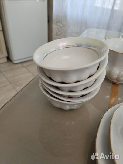 Чайный фарфоровый сервиз