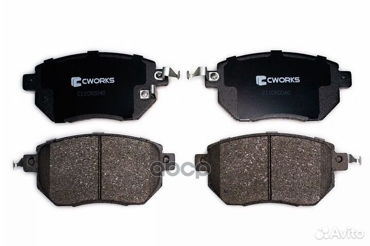 Тормозные колодки передние (Low Metallic) C11CR