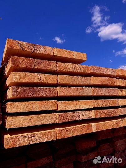 Доска обрезная, брус, пиломатериал