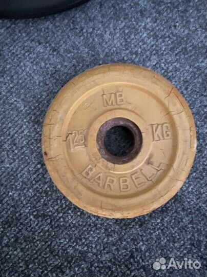 Спортивные блины, гриф гантельный